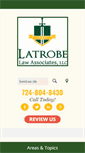Mobile Screenshot of latrobelaw.net